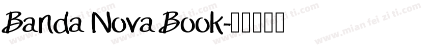 Banda Nova Book字体转换